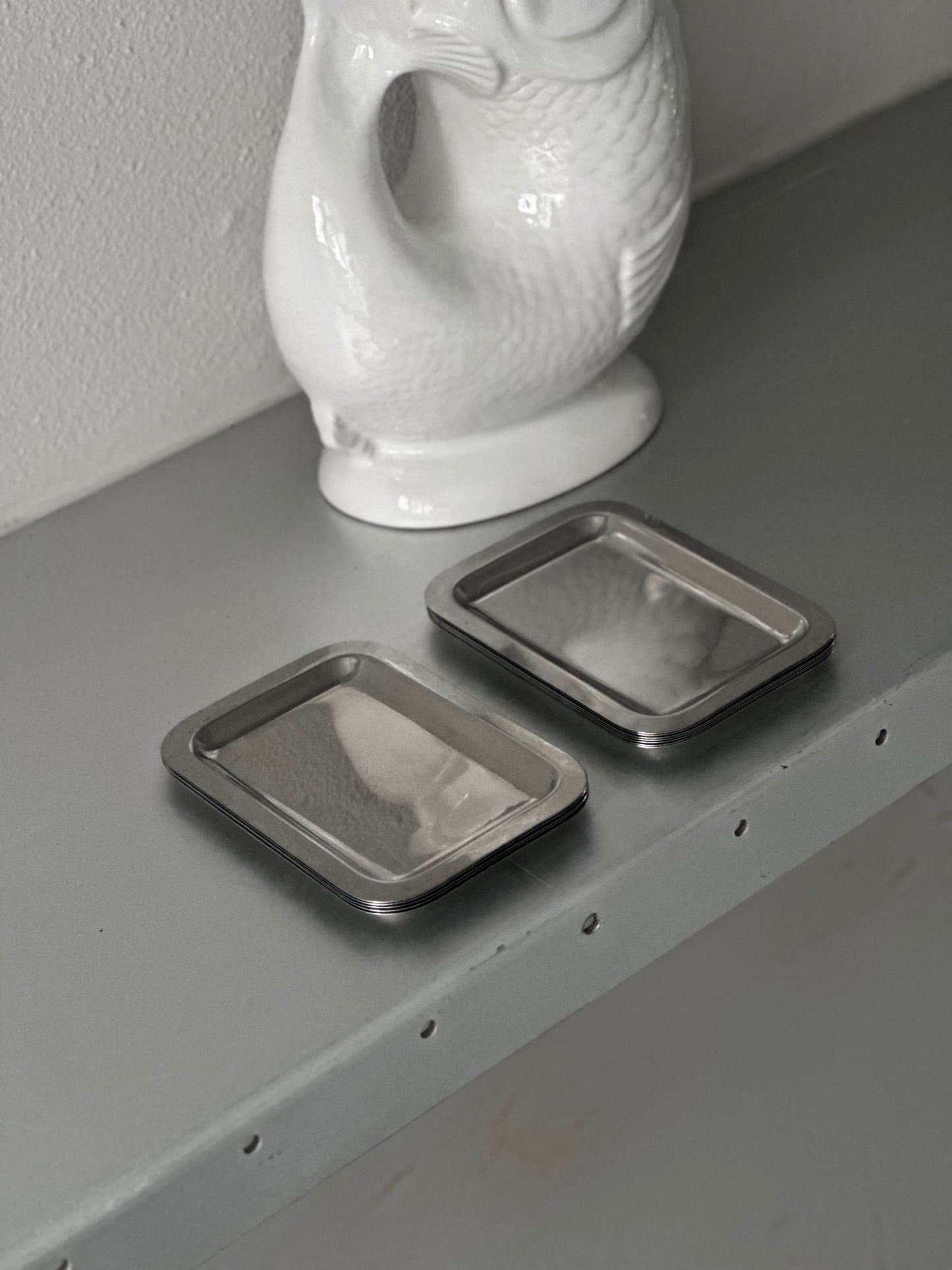 Små vintage krom fade