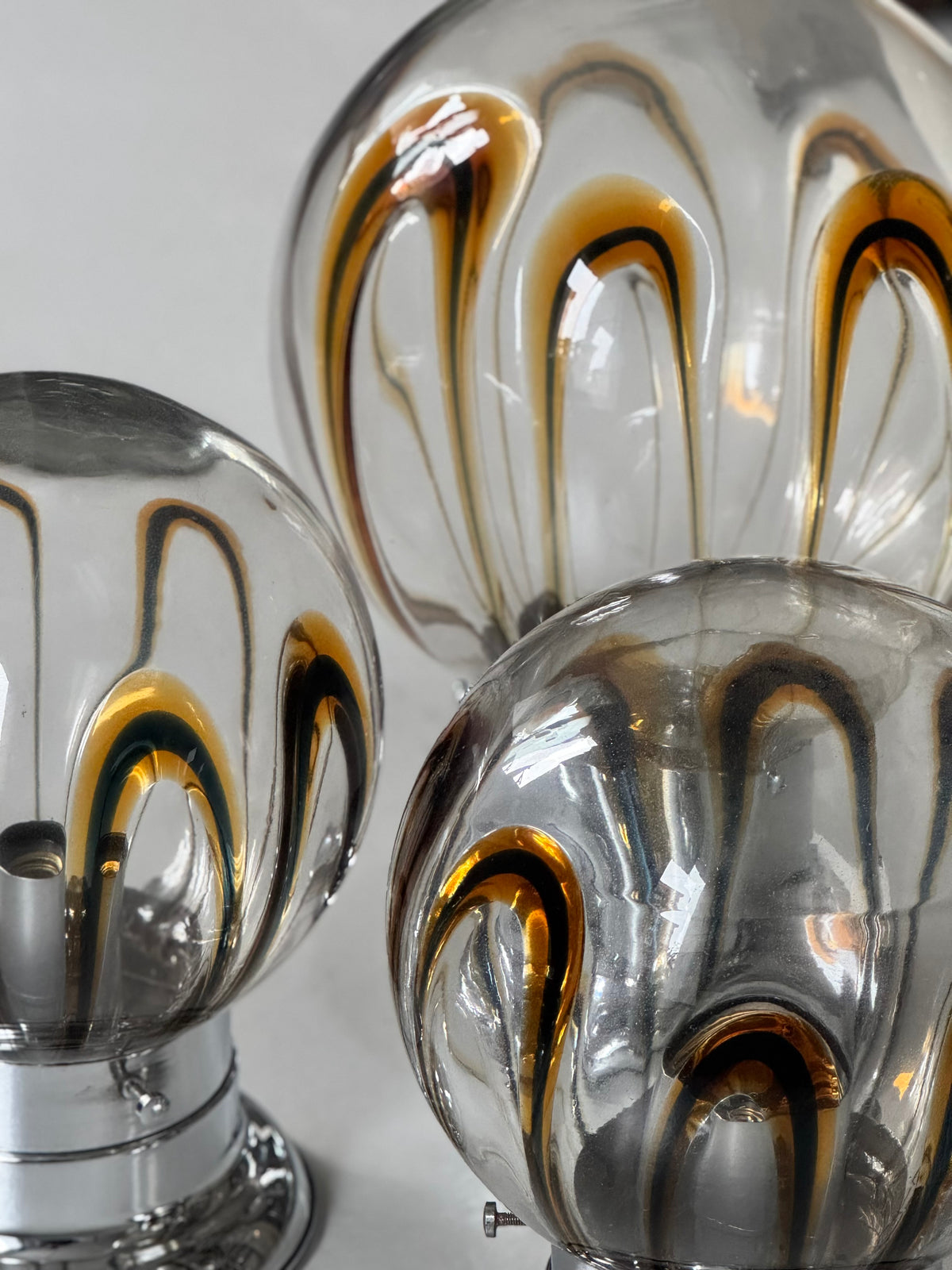 Vintage Krom Bordlamper