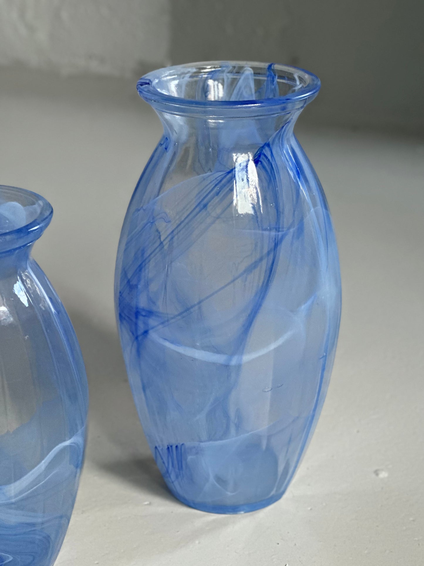 Italienske vintage Swirl vaser