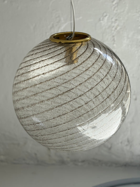 Vintage Murano Swirl Pendel