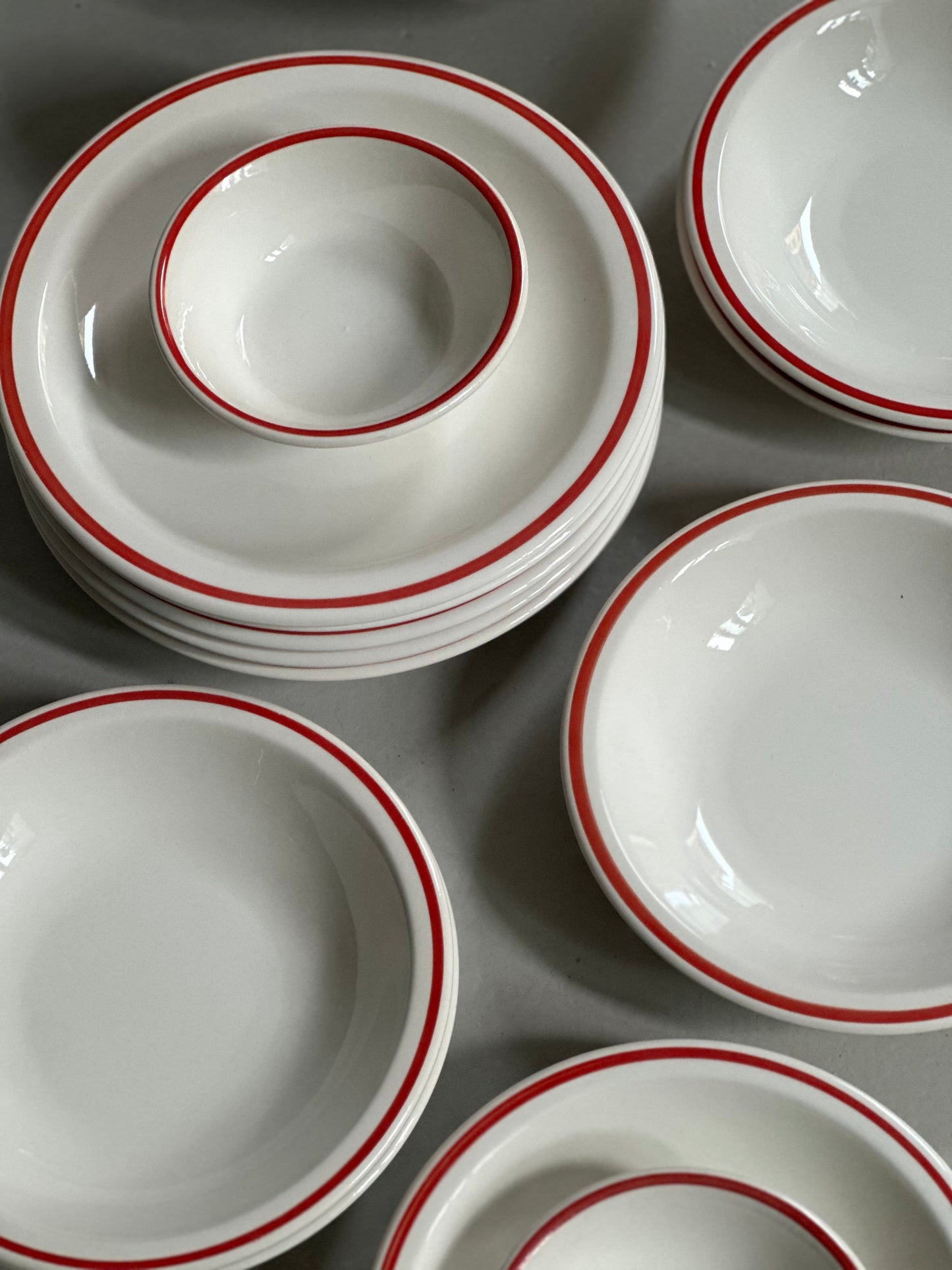 Italiensk Bistro Stel - Rød