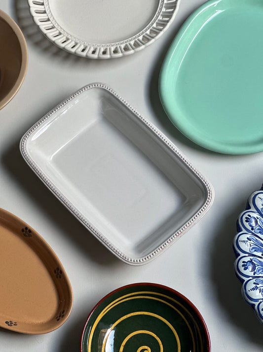 Italiensk Keramik Fad