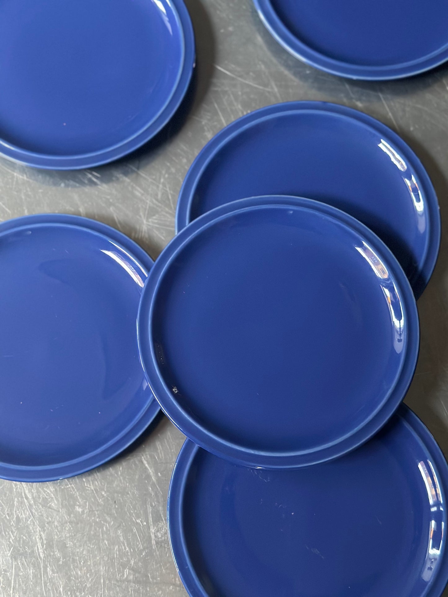 Blå Vintage Tallerkener