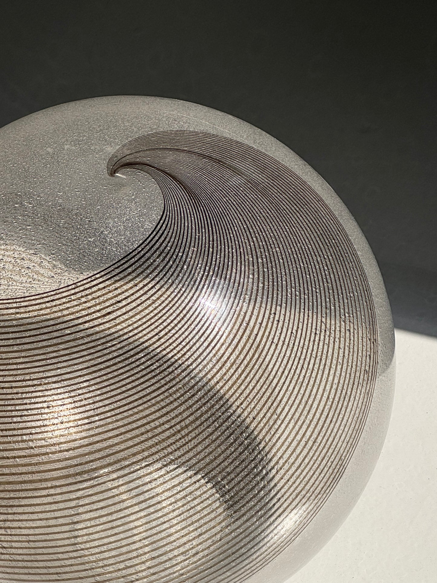 Vintage Murano Swirl Pendel