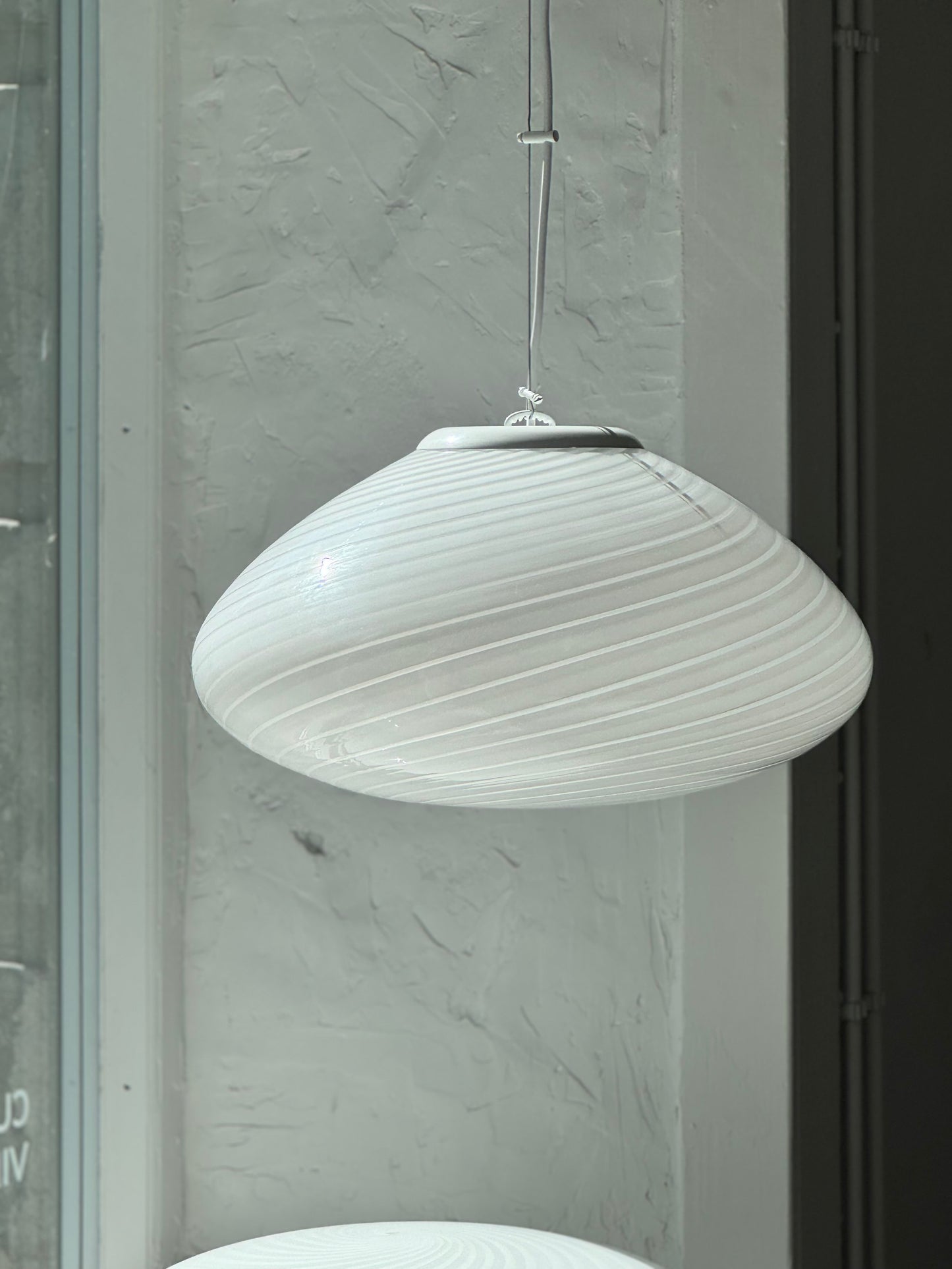 Vintage Murano Swirl Pendel Ø50