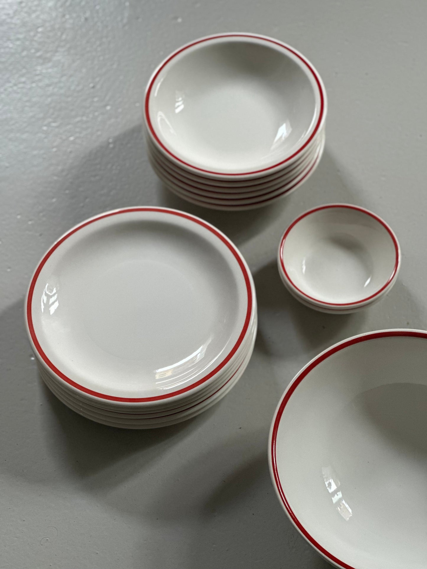 Italiensk Bistro Stel - Rød