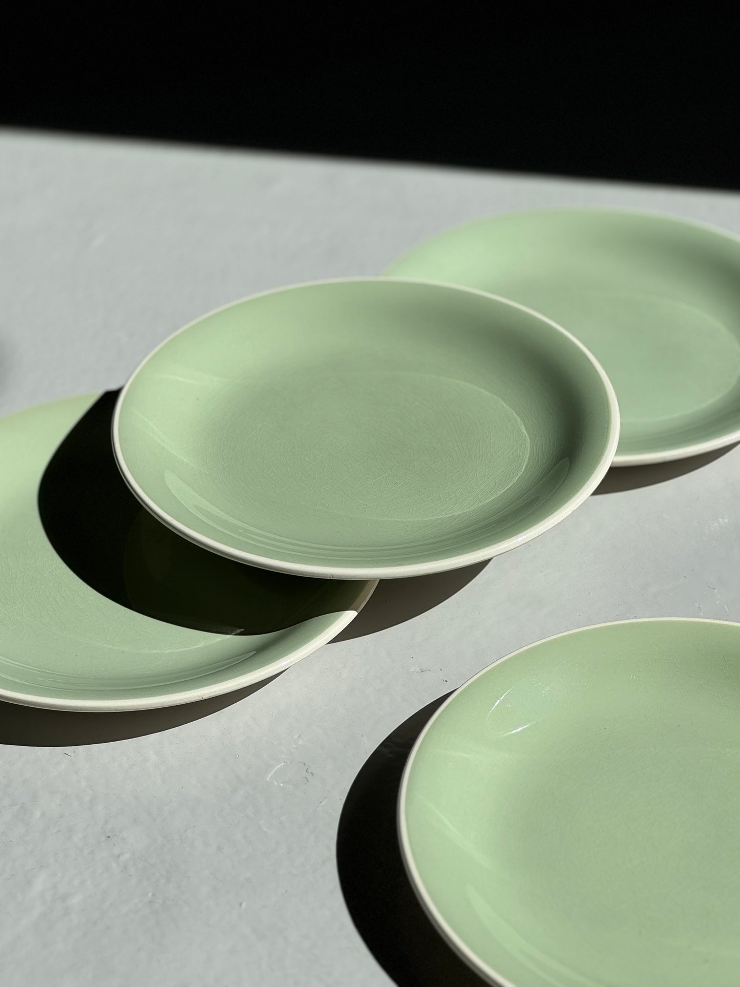Vintage Middagstallerkener - Mint