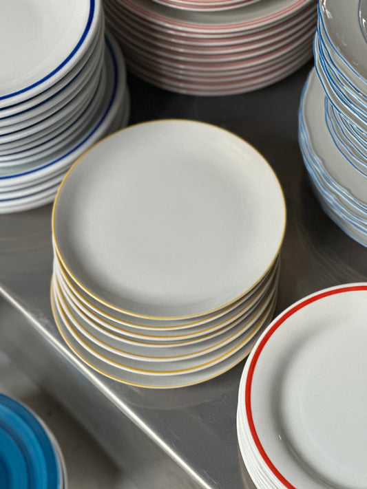 Bistro Frokost Tallerkener - Gul