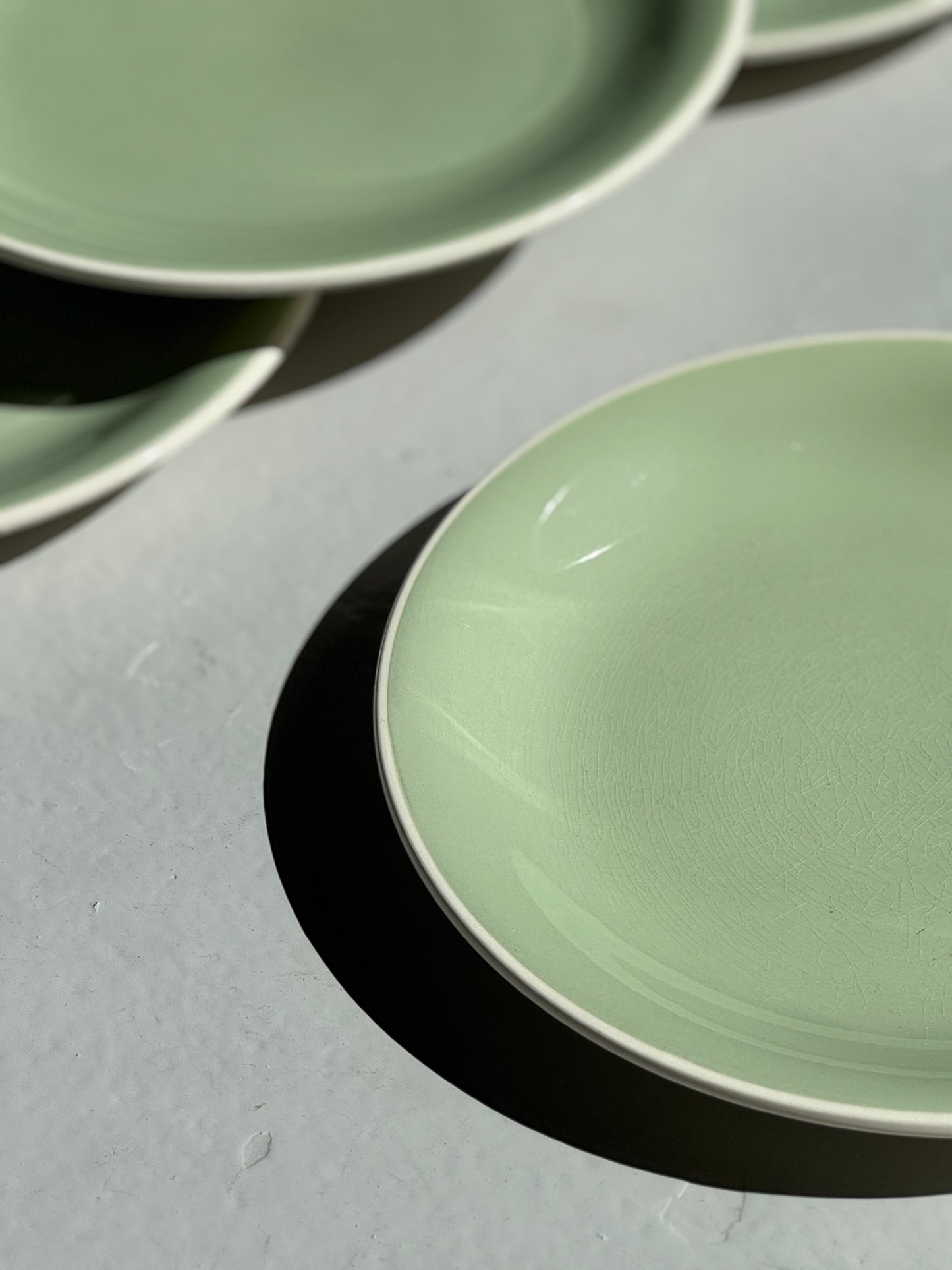 Vintage Middagstallerkener - Mint