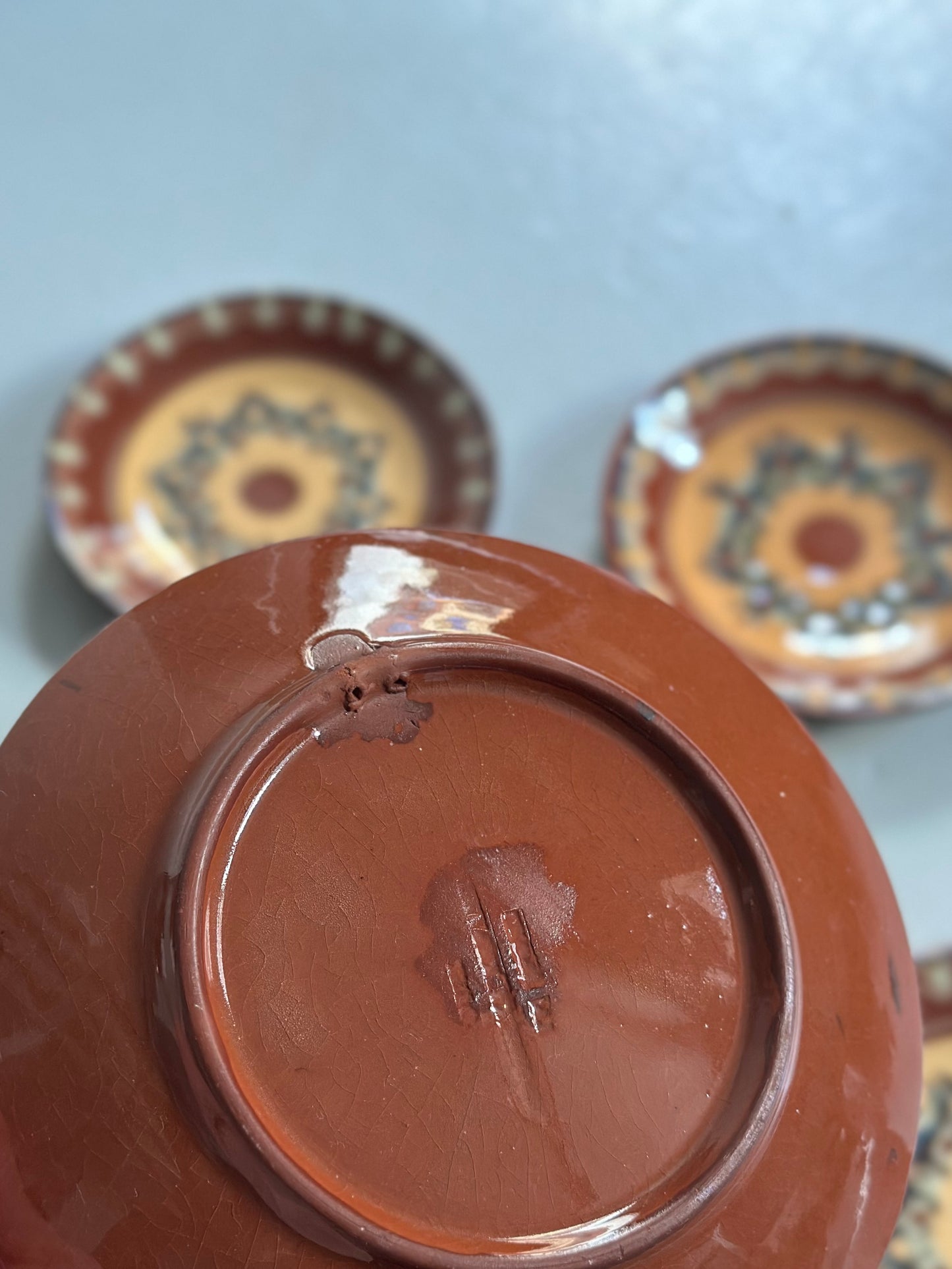 Håndmalede Italienske Platter