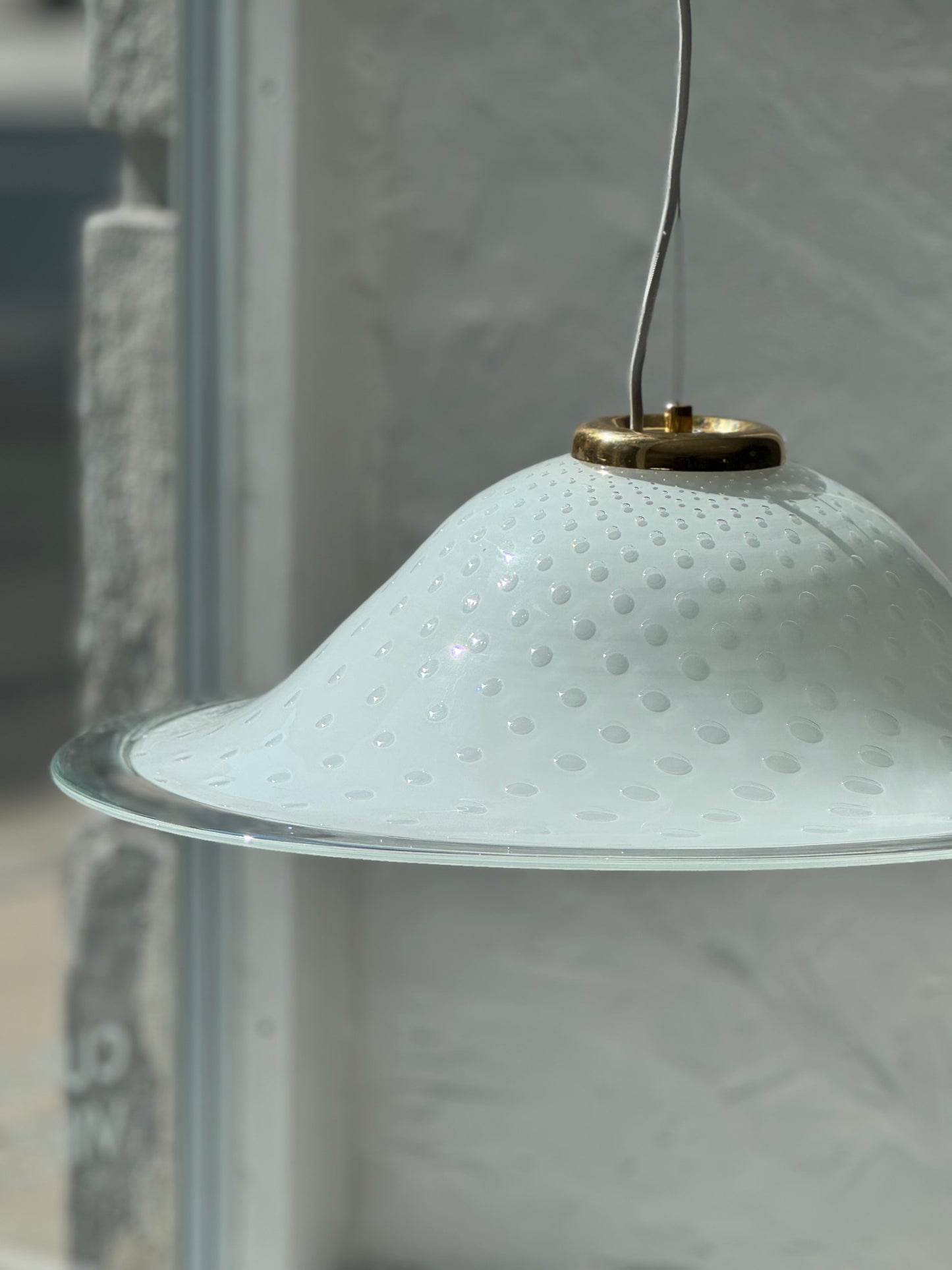 Vintage Murano Pendel - Månemønster