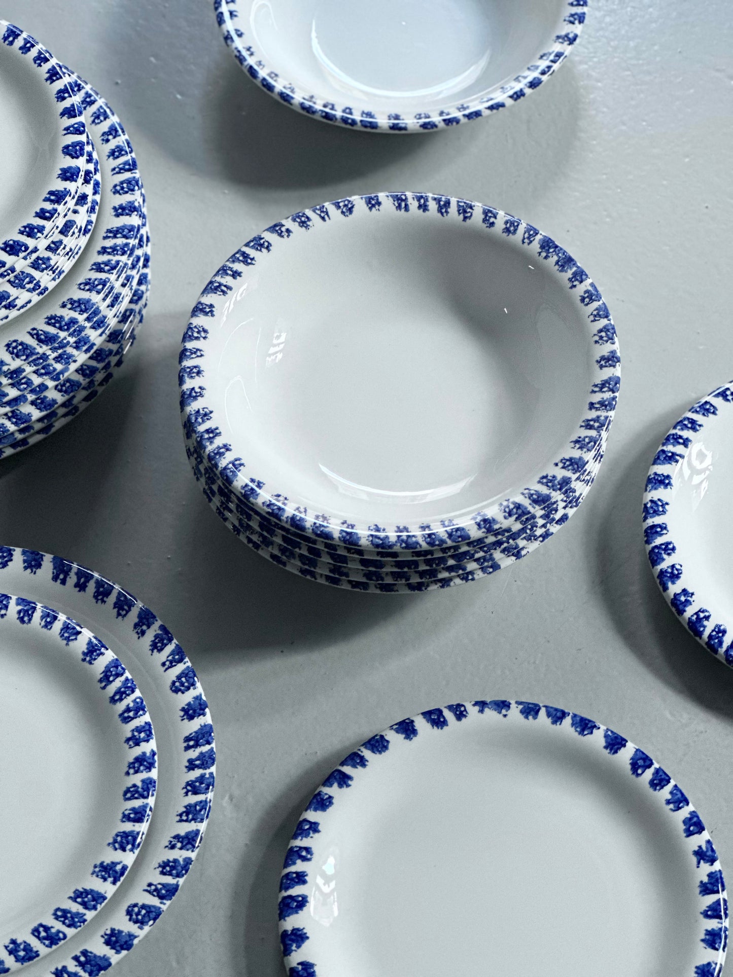 Italienske Splash Tallerkener