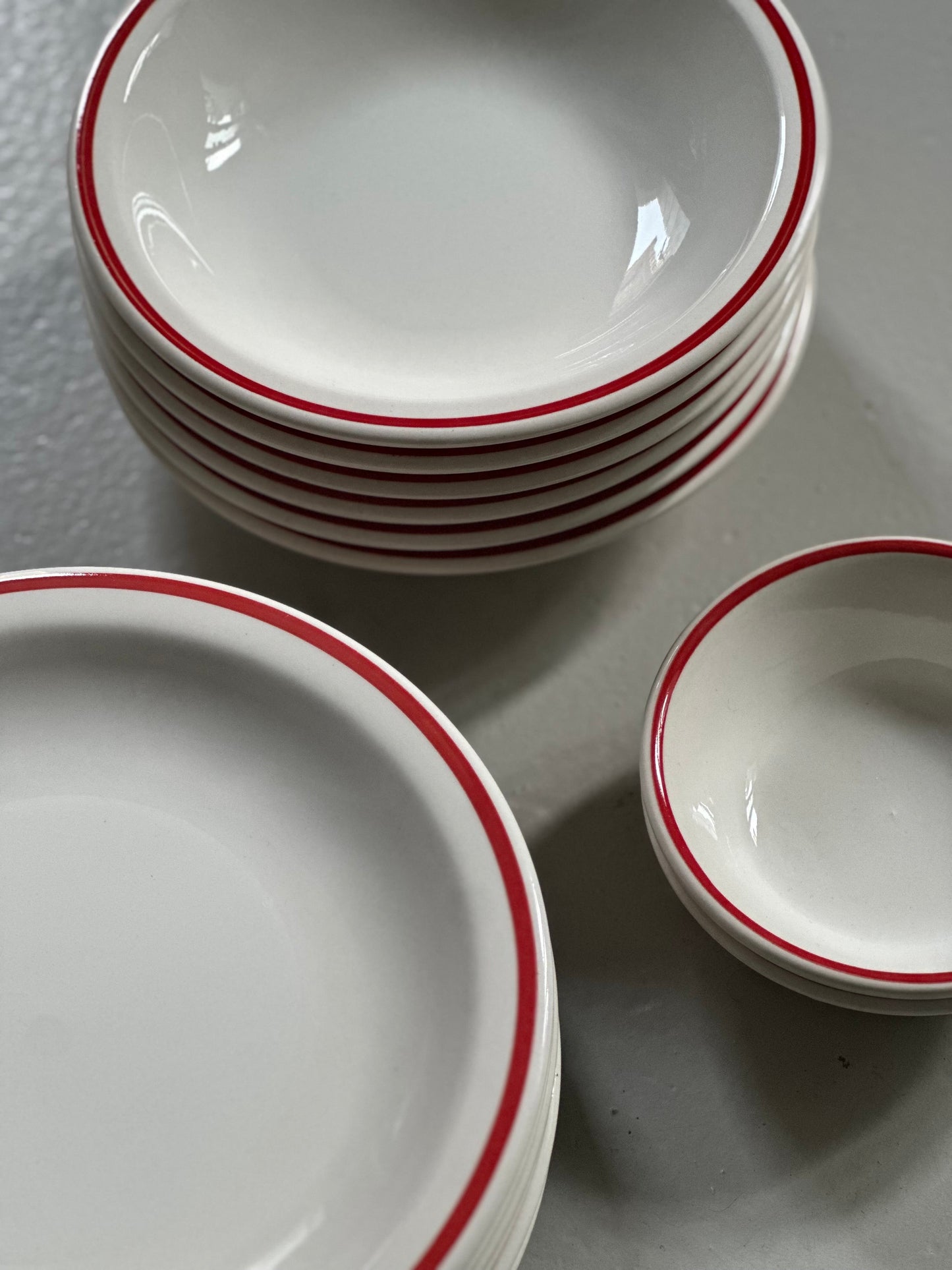 Italiensk Bistro Stel - Rød