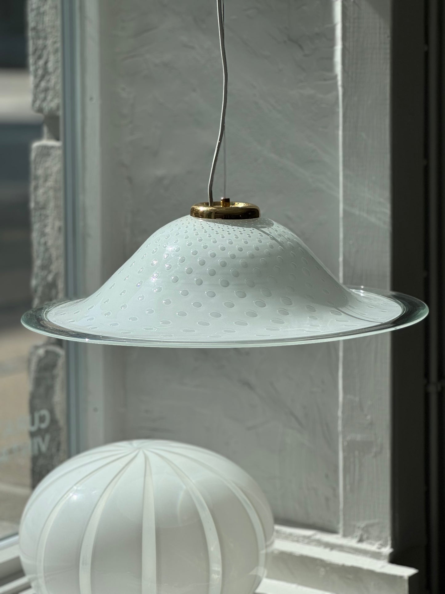 Vintage Murano Pendel - Månemønster