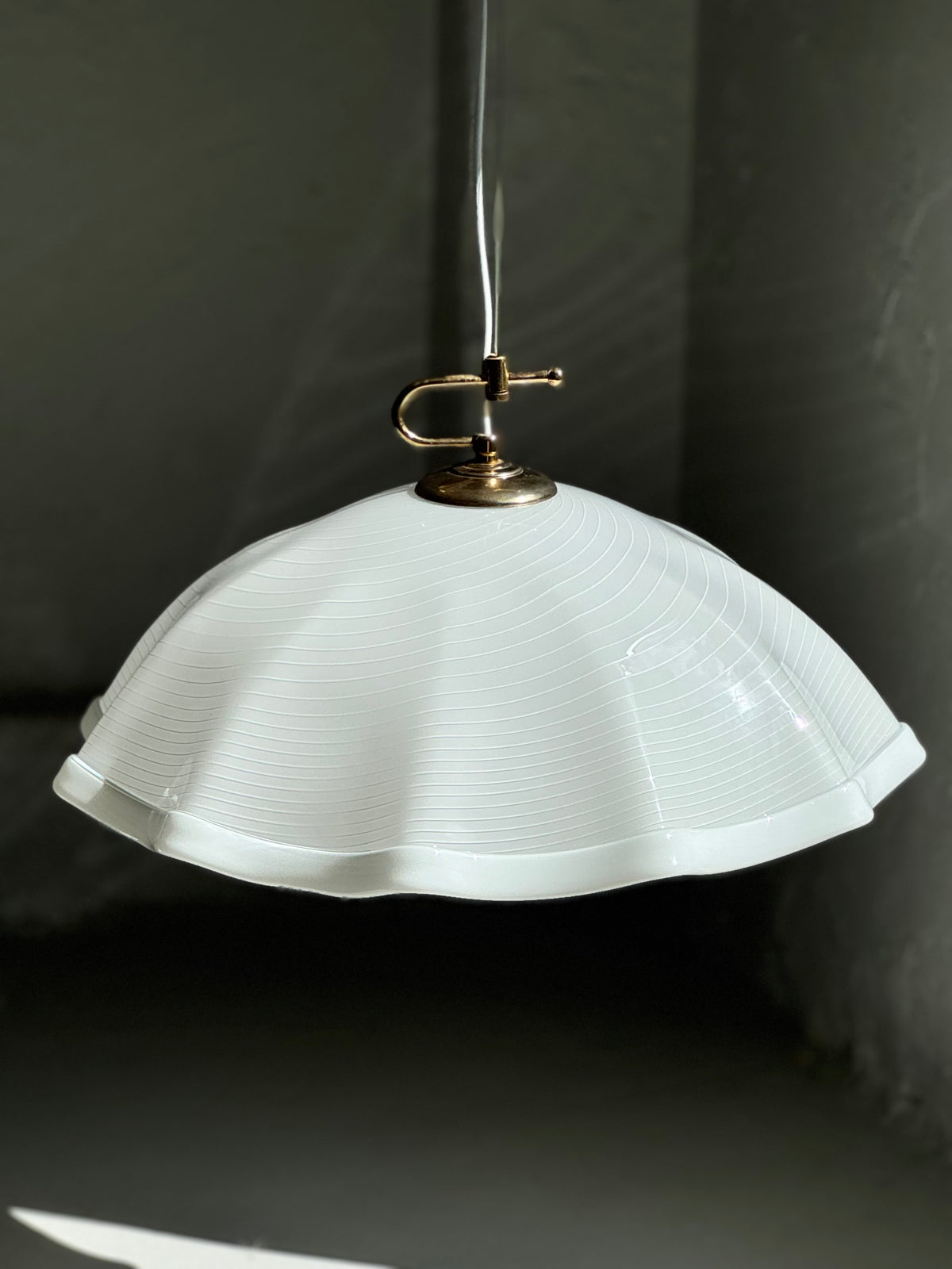 Vintage Murano Swirl Pendel
