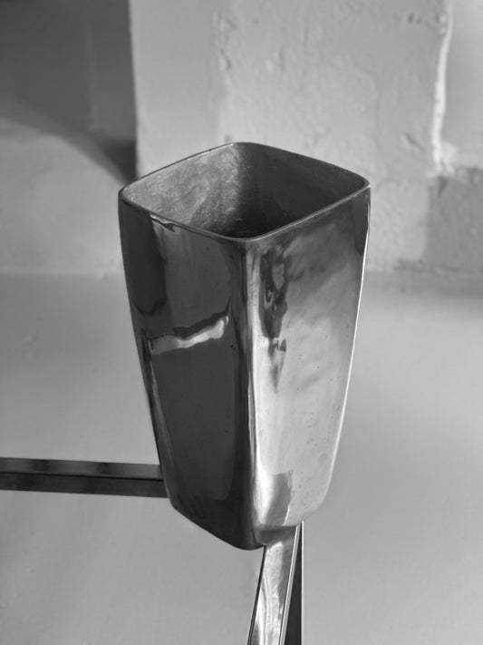 Vintage Alu Vase