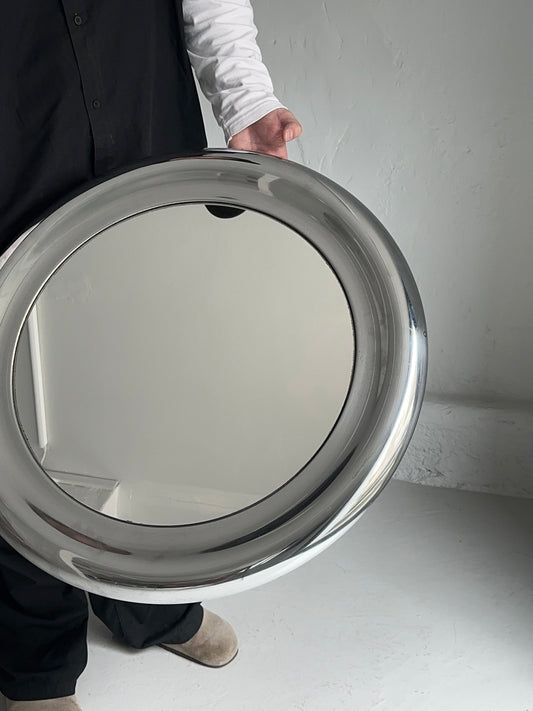 Italiensk Vintage Krom Spejl