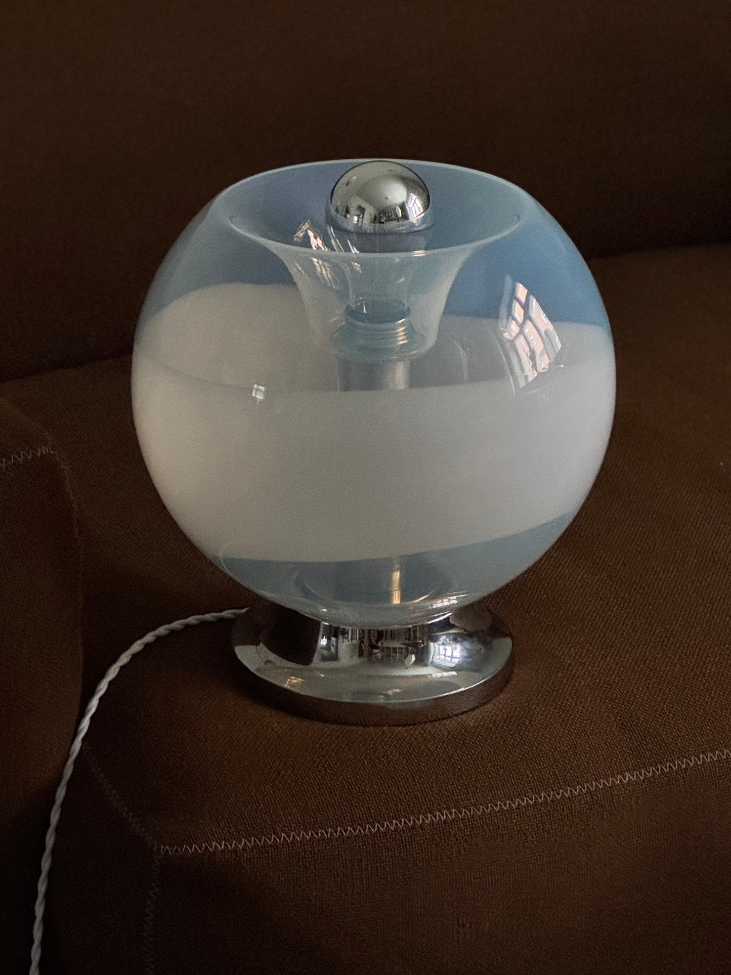 Vintage Murano x Krom Bordlampe