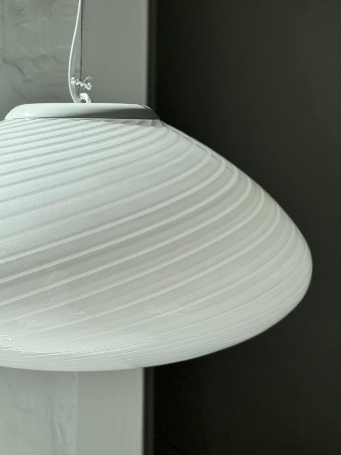 Vintage Murano Swirl Pendel Ø50