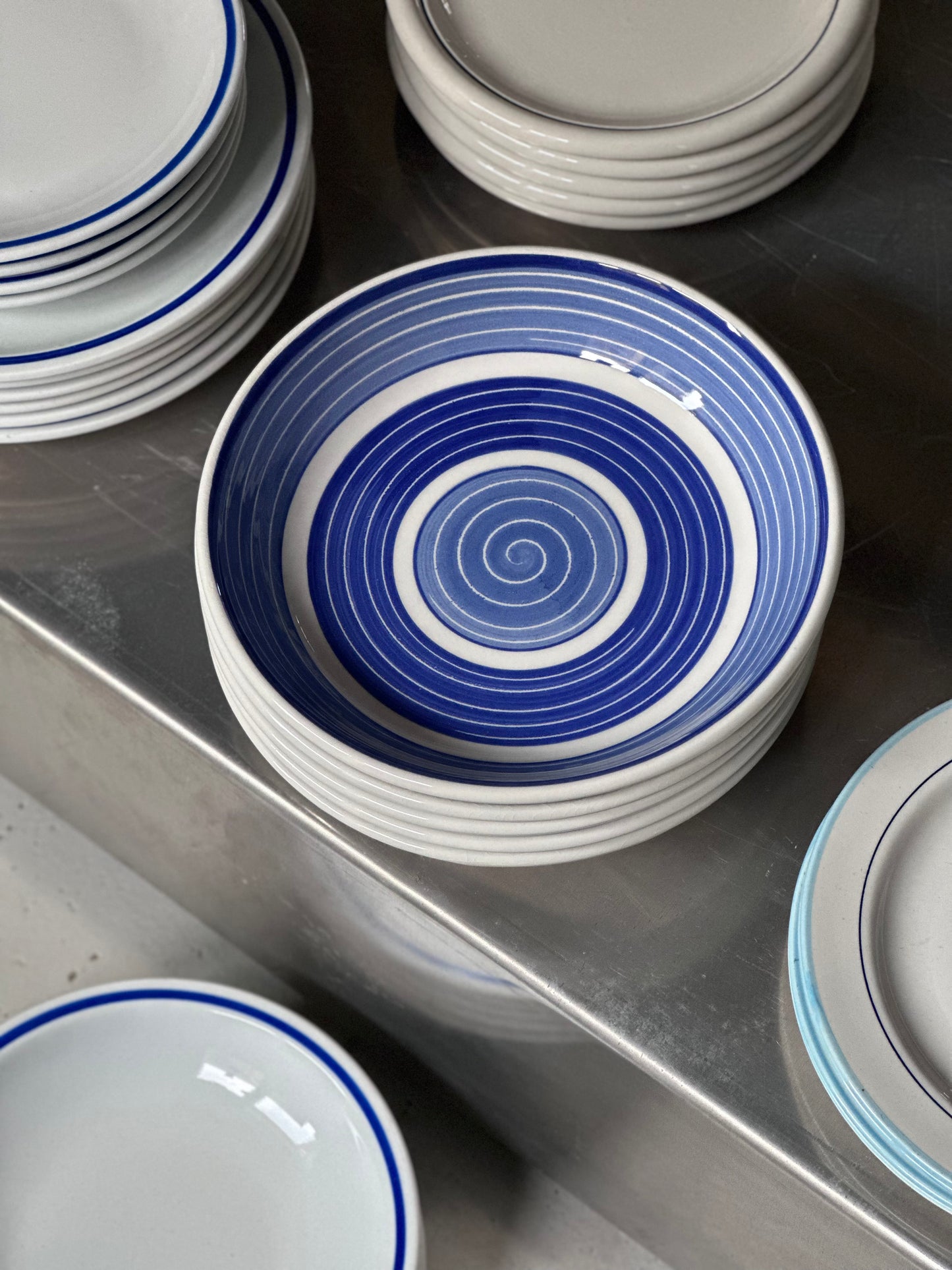 Dybe Swirl Tallerkener