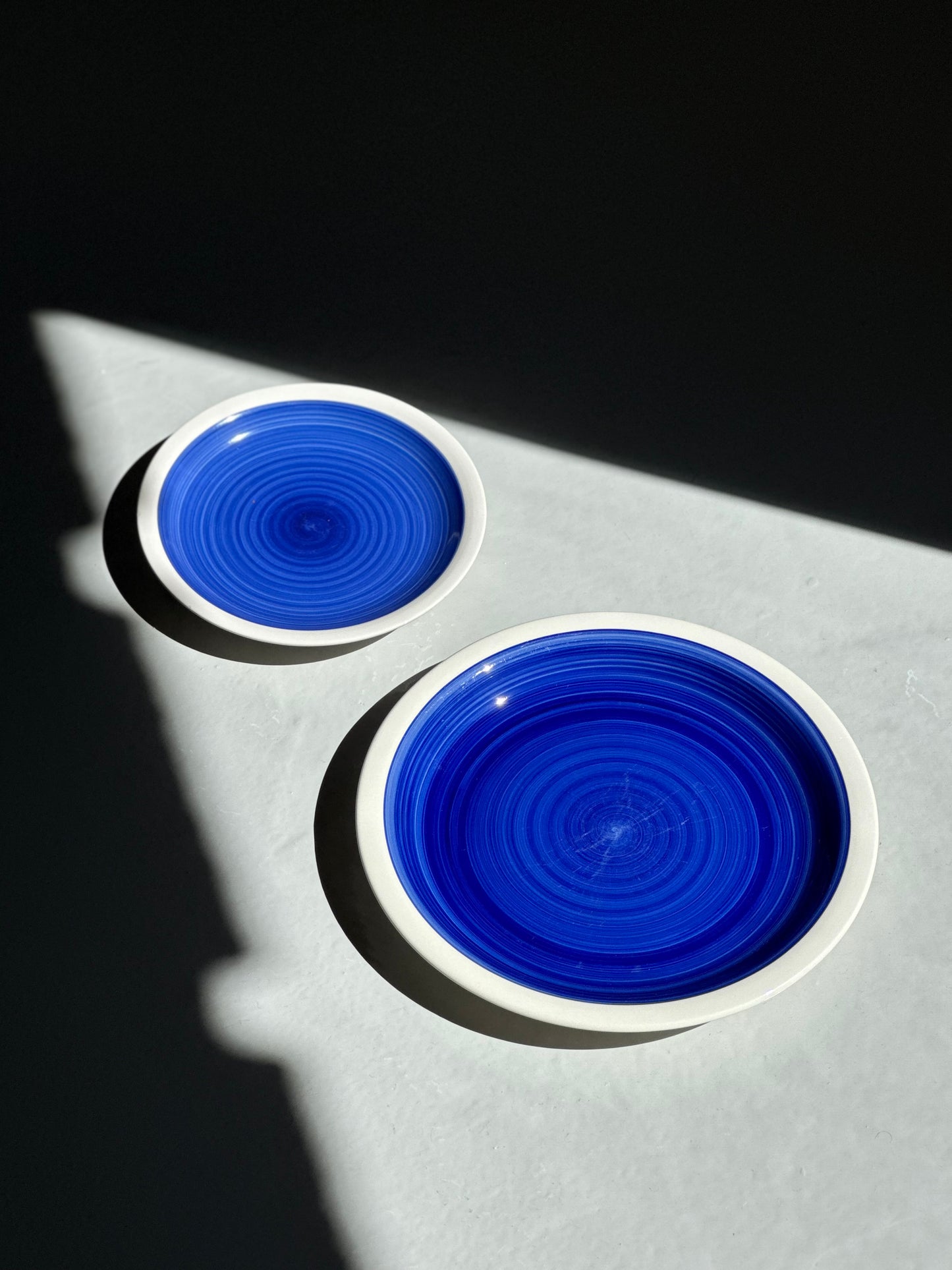 Italienske Swirl Tallerkener