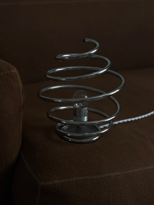 Vintage Spiral Bordlampe