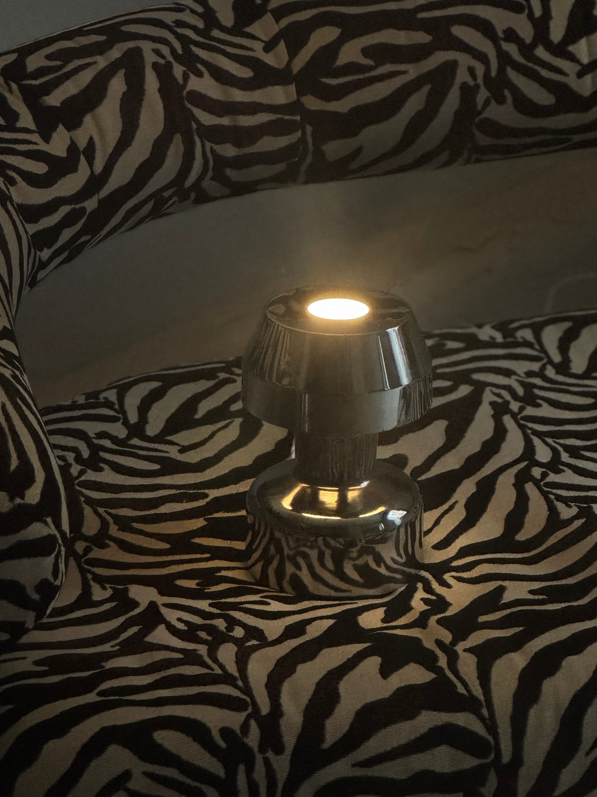 Vintage Krom Bordlampe