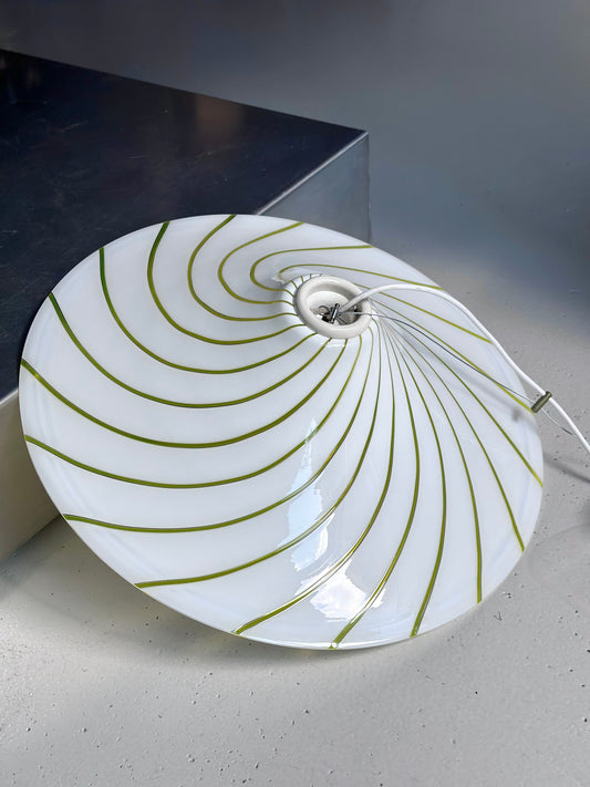 Vintage Murano Swirl Pendel