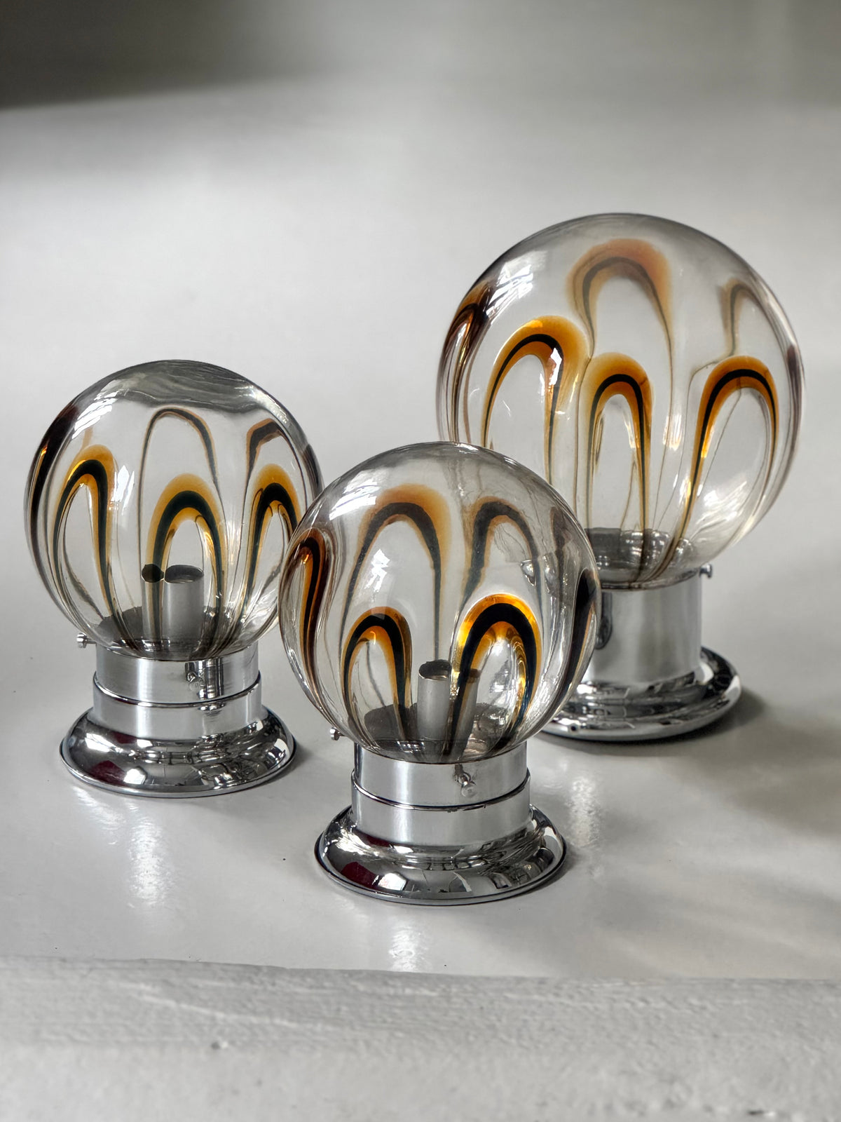 Vintage Krom Bordlamper