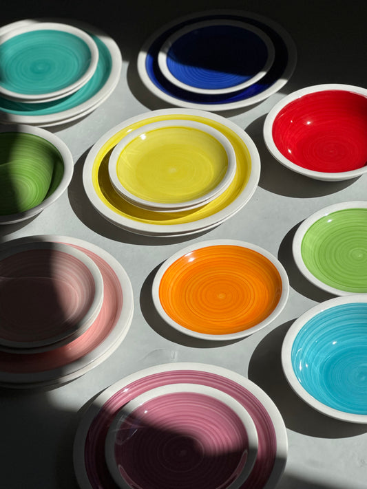 Italienske Swirl Tallerkener