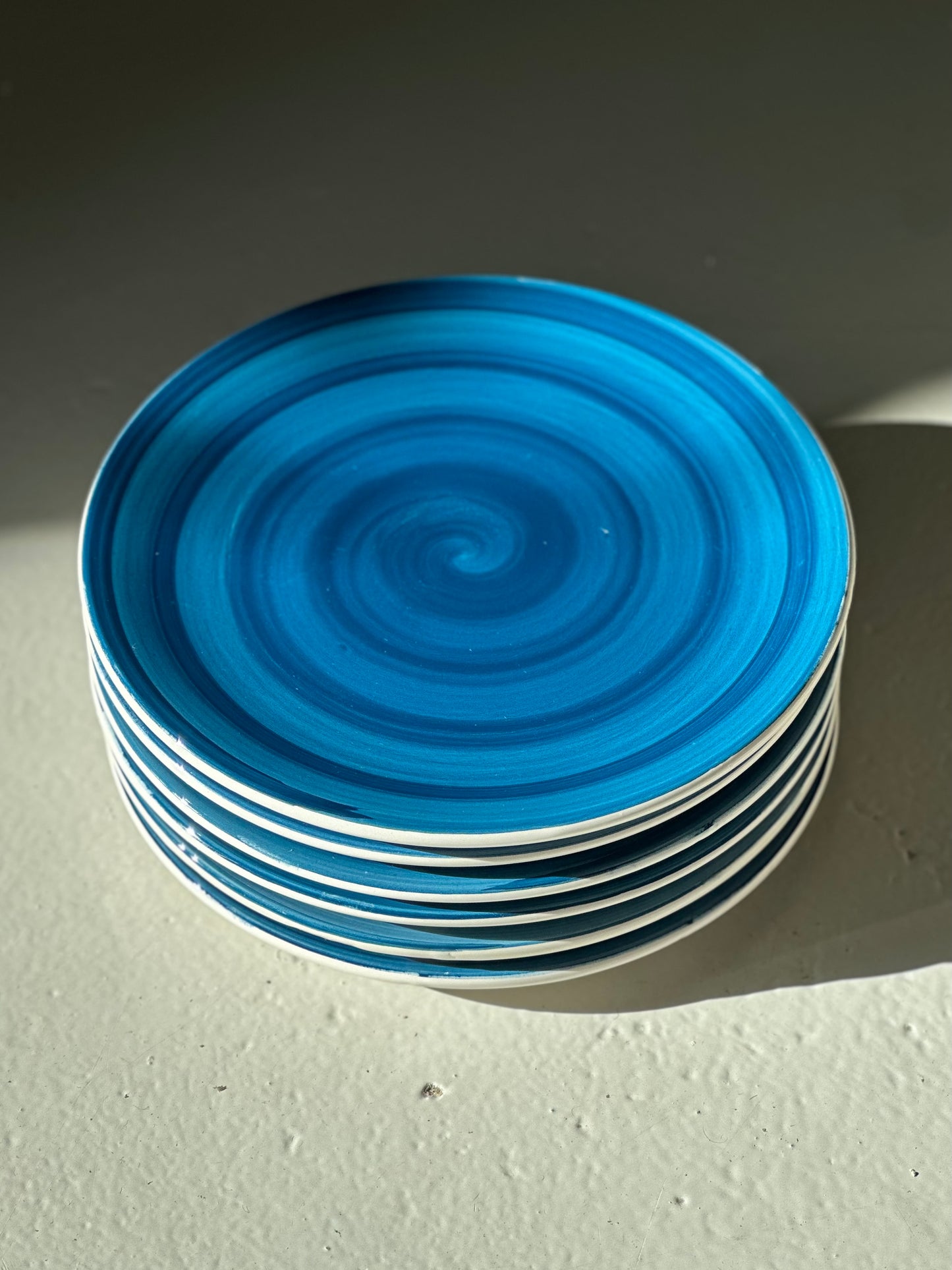 Italienske Swirl Tallerkener