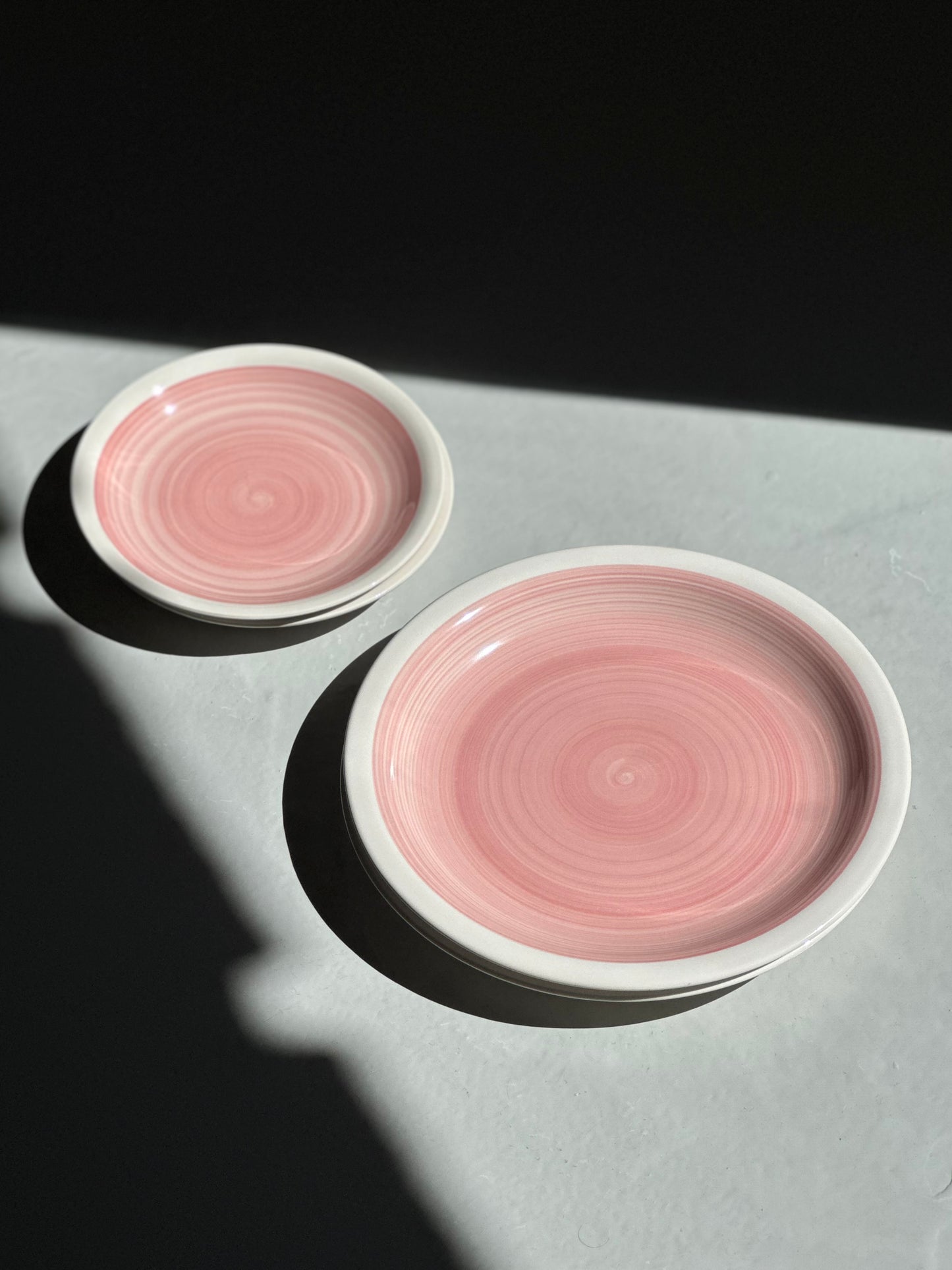 Italienske Swirl Tallerkener