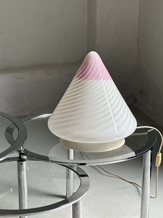 Vintage Murano Bordlampe