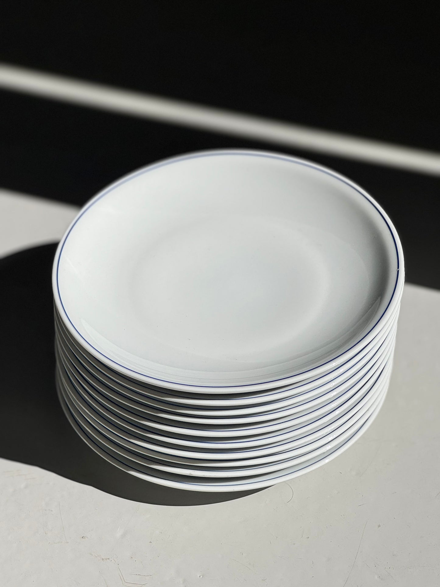 Bistro Frokost Tallerkener - Blå