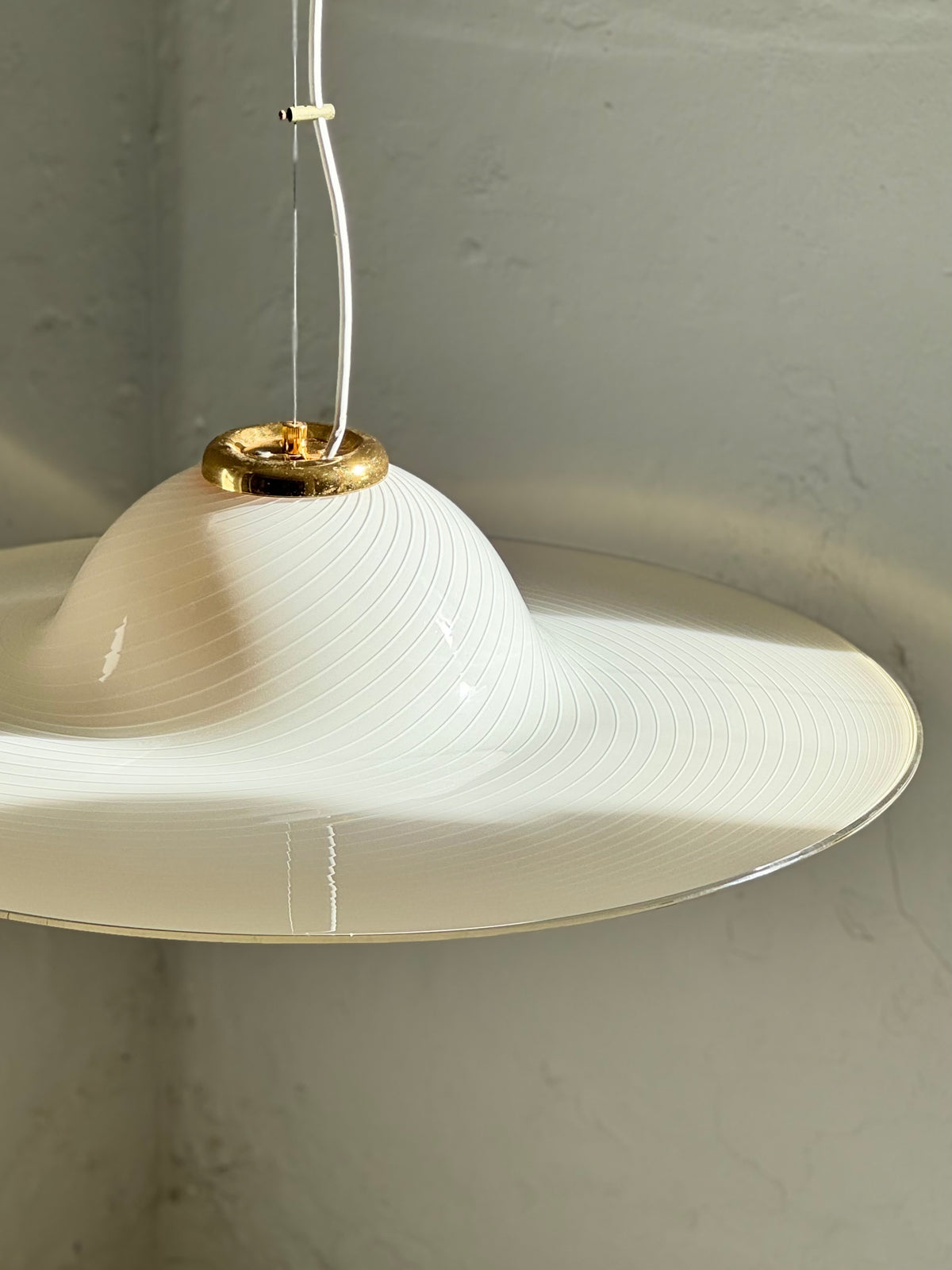 Vintage Murano Swirl Pendel Ø68