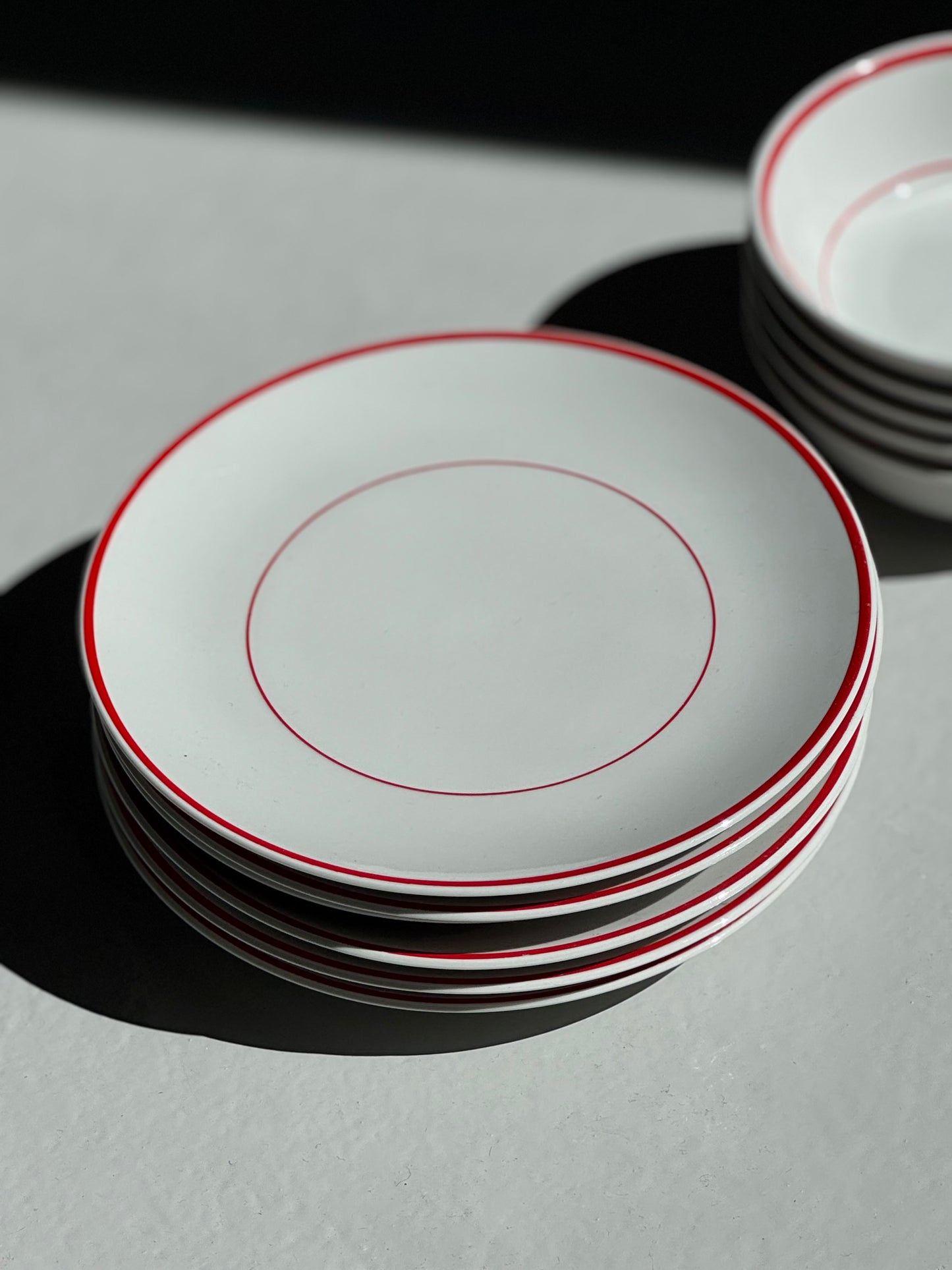 Vintage Bistro Stel - Rød