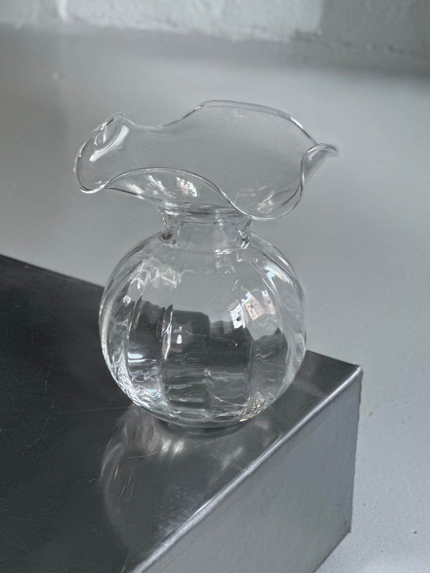 Italiensk Vintage Glas Vase