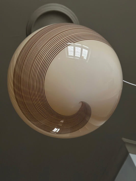 Vintage Murano Swirl Pendel - Ø45