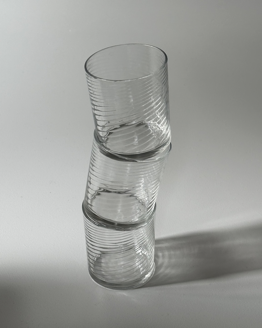 Italienske Swirl Glas