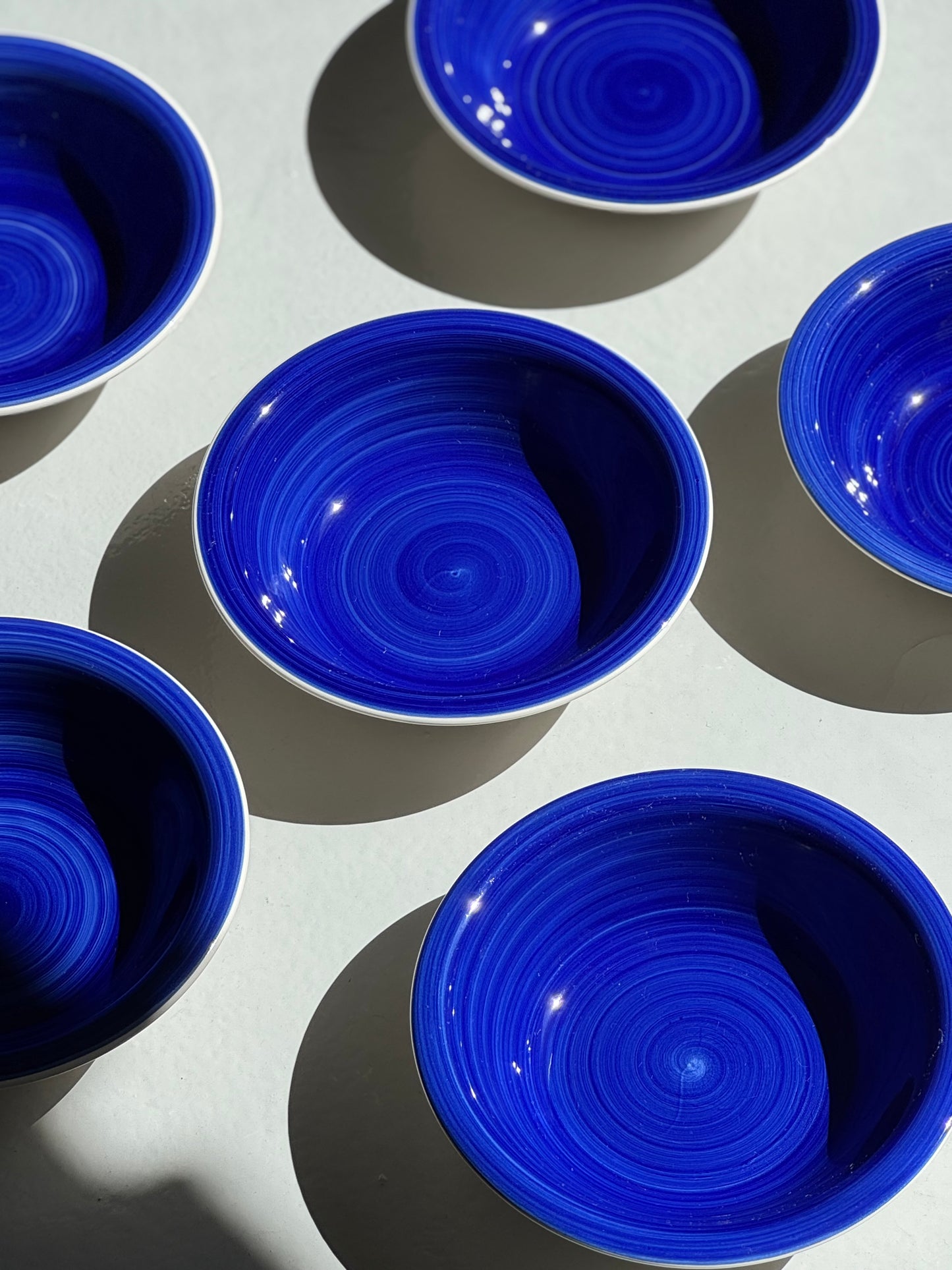 Italienske Swirl Tallerkener