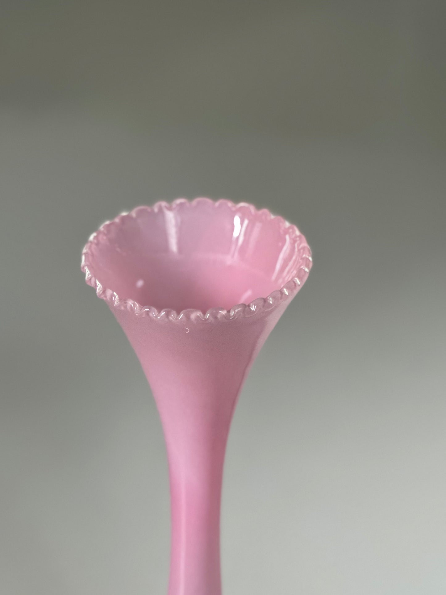 Høj Lyserød Italiensk Vase