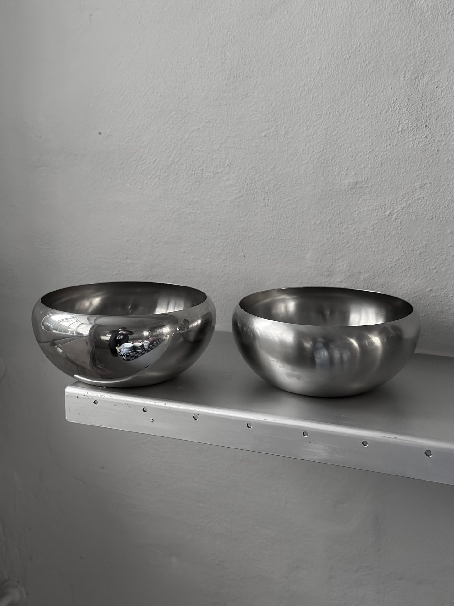 Italienske Chubby Stål Skåle