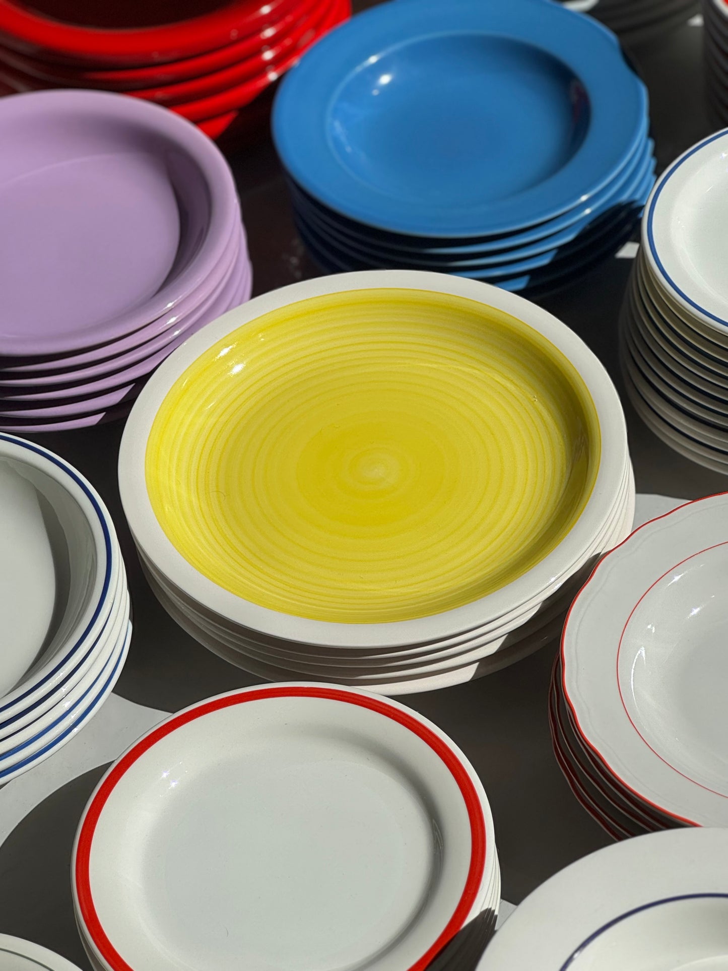 Italienske Swirl Tallerkener