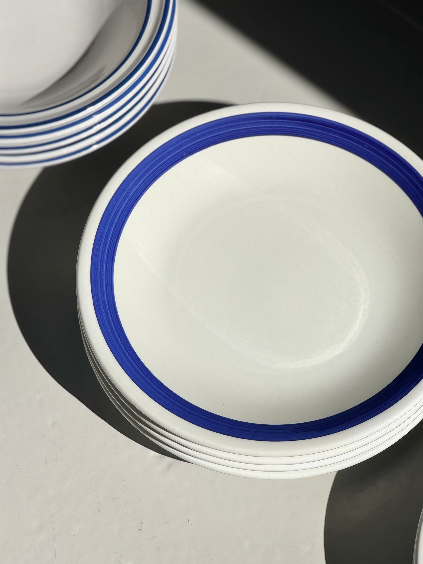 Blå Bistro Frokost Tallerkener