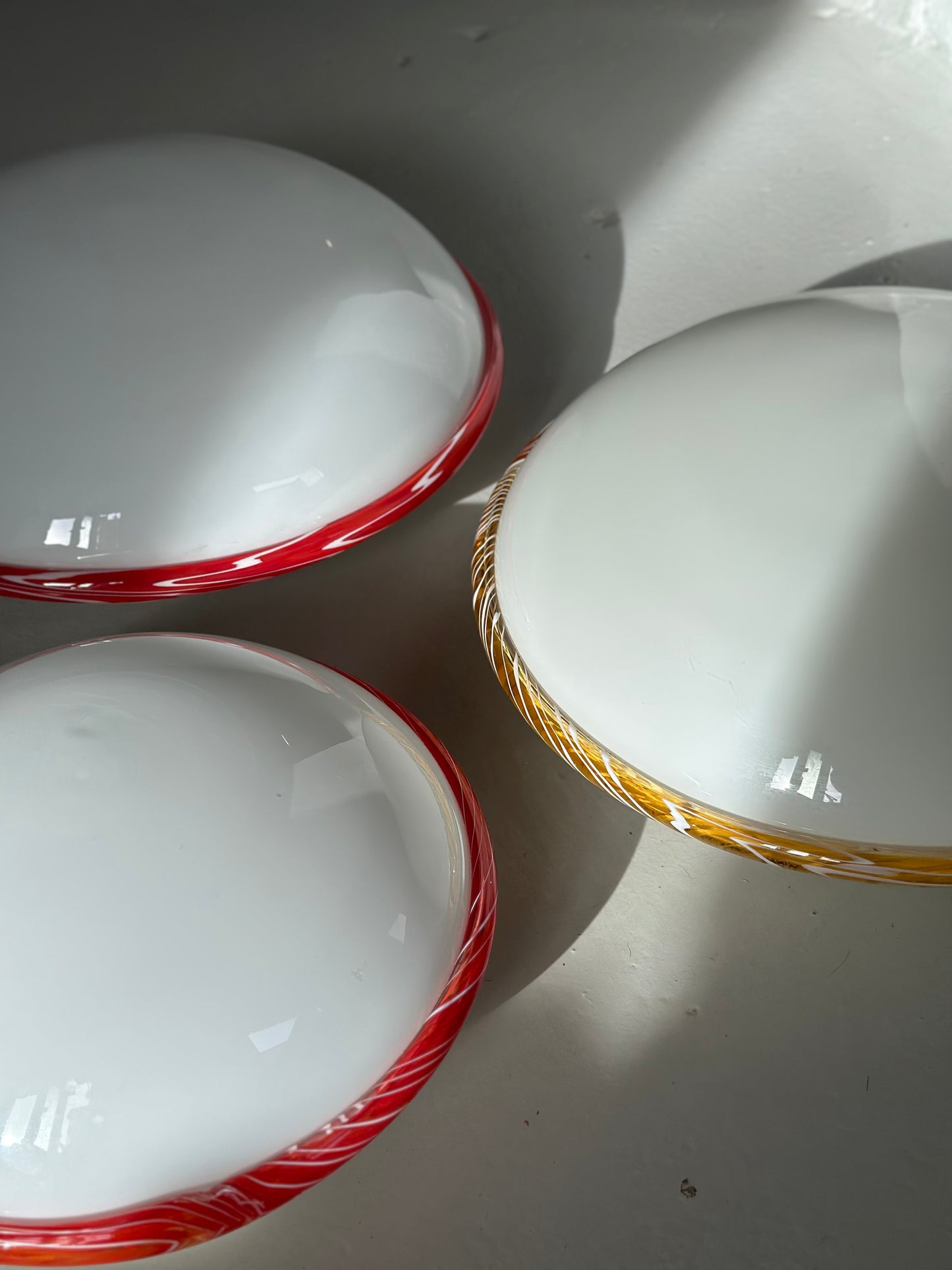 Bolsjekant - Vintage Murano Plafonder