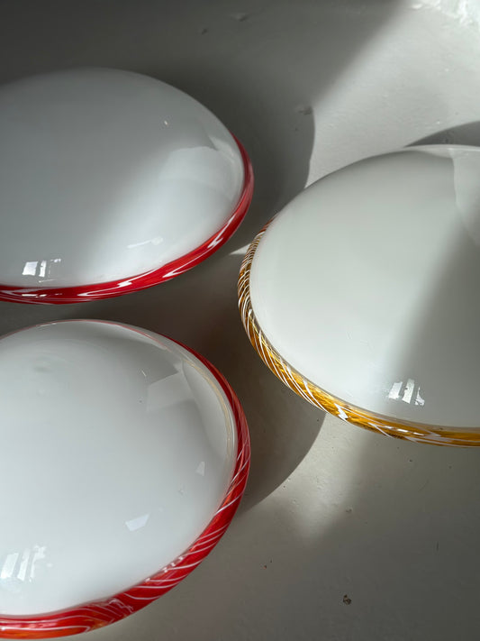 Bolsjekant - Vintage Murano Plafonder