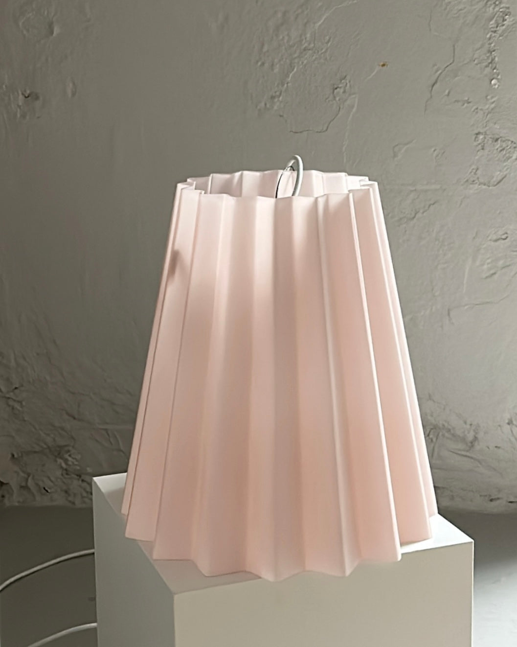 Lyserød Vintage Murano Pendel