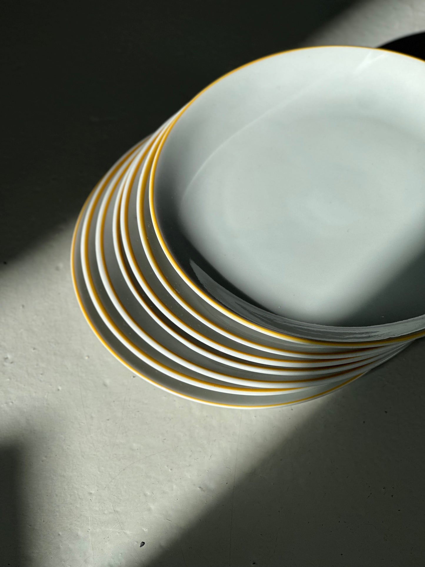 Bistro Frokost Tallerkener - Gul