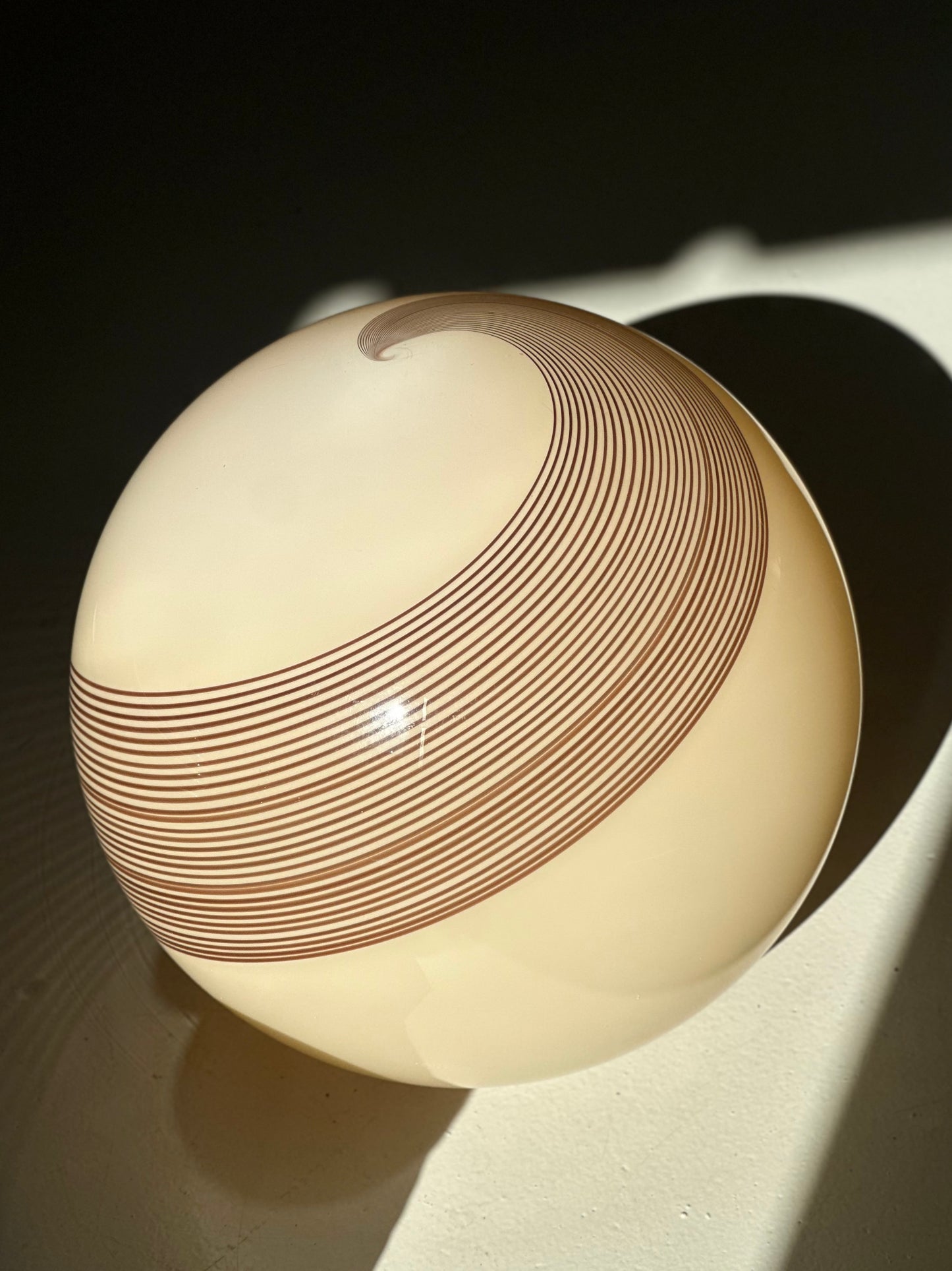 Vintage Murano Swirl Pendel - Ø45