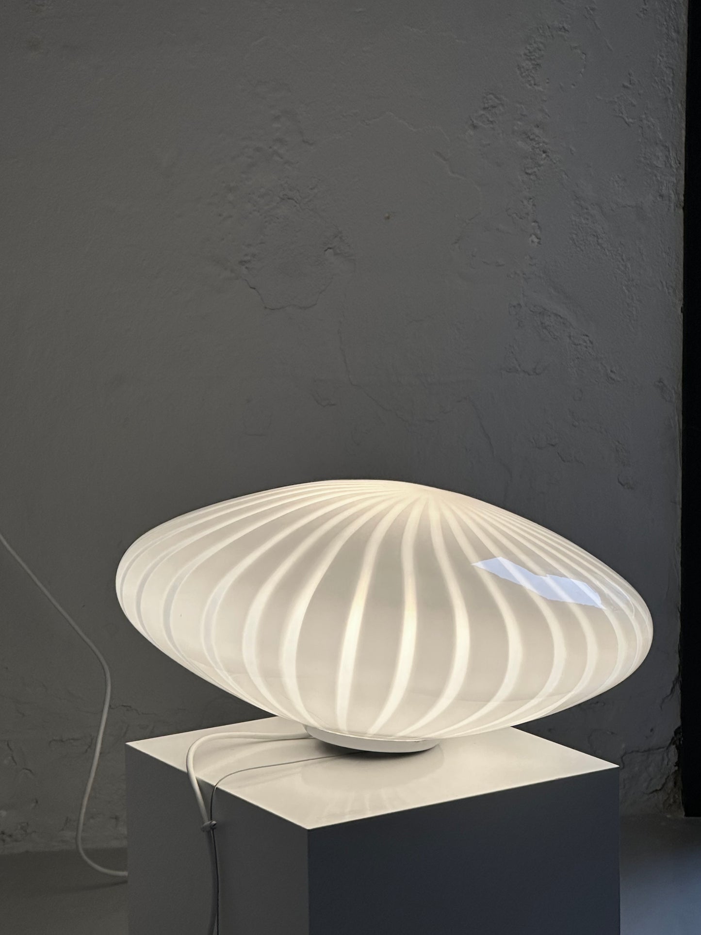 Vintage Murano Stribet Pendel